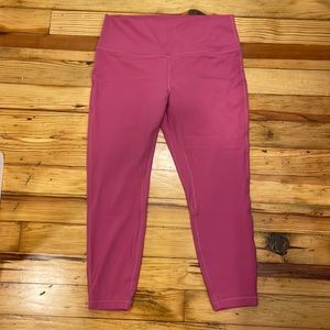 Pink lychee lululemon align leggings 25in